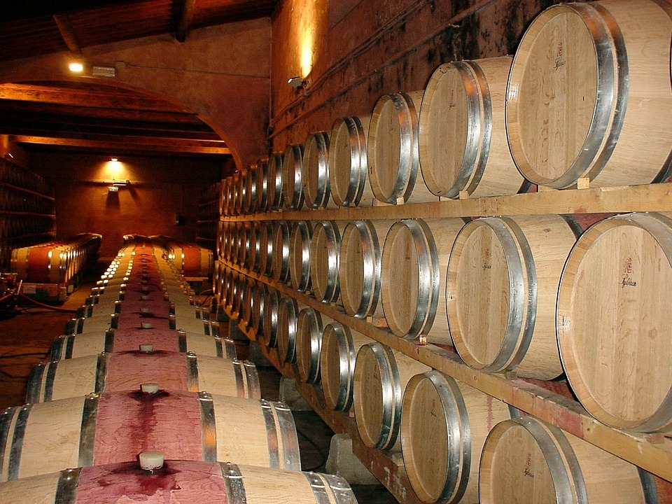 Frescobaldi wine cellar