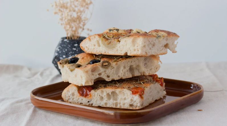 different variations of focaccia bread