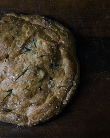 focaccia bread with rosemary