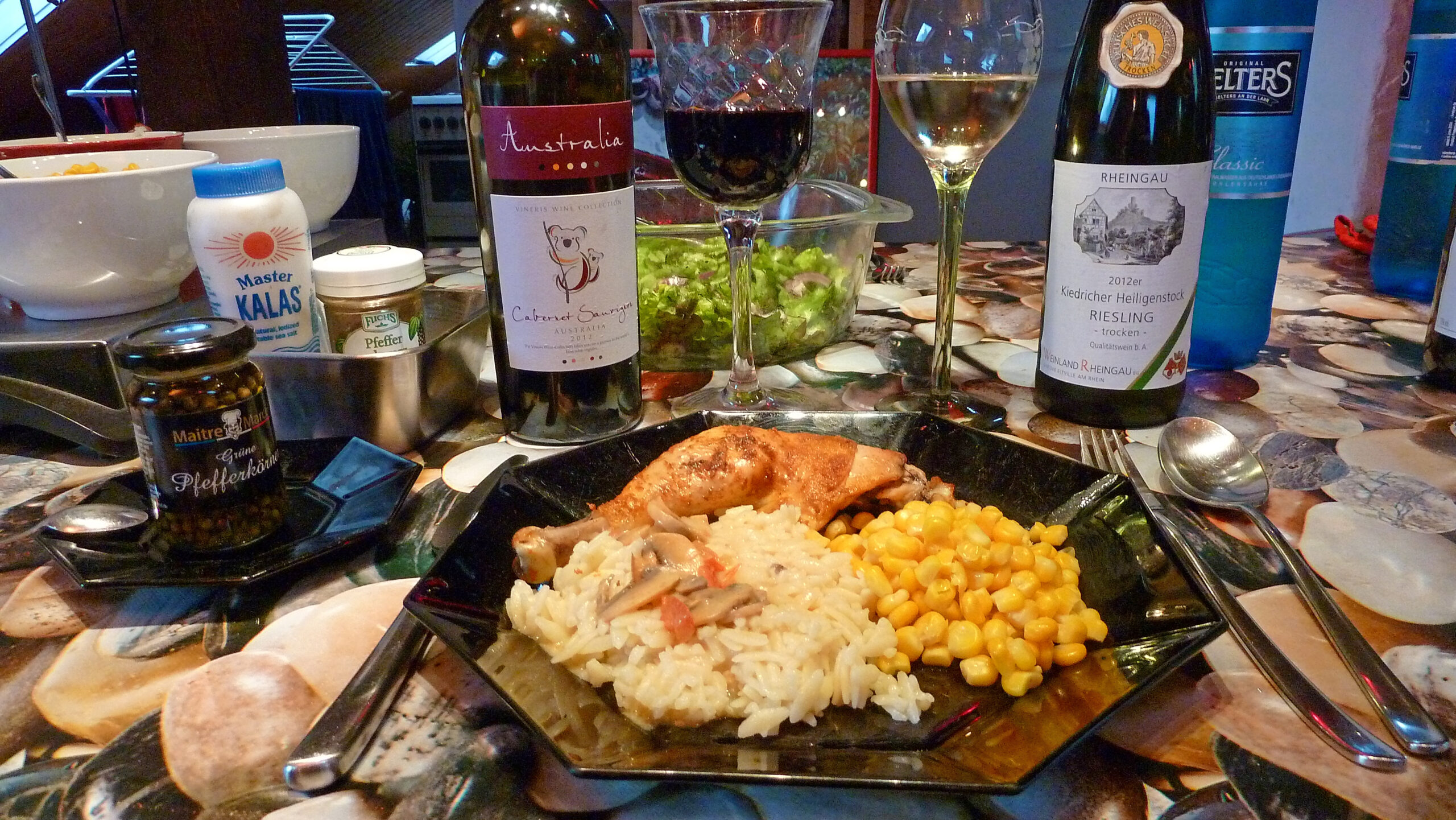 Chicken-and-sweet-corn-on-plate