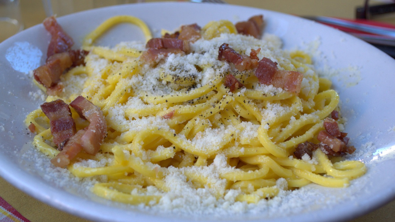 Spaghetti all'amatriciana - "Griscia"
