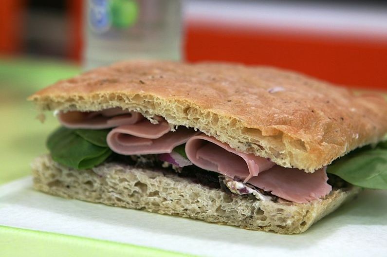 Tuscan Ham and Cheese Sandwich