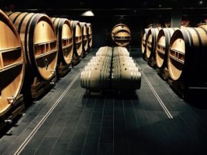 fermentation in oak barrels