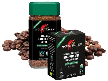 Mount Hagen organic freeze-dried coffee – top choice instant coffee